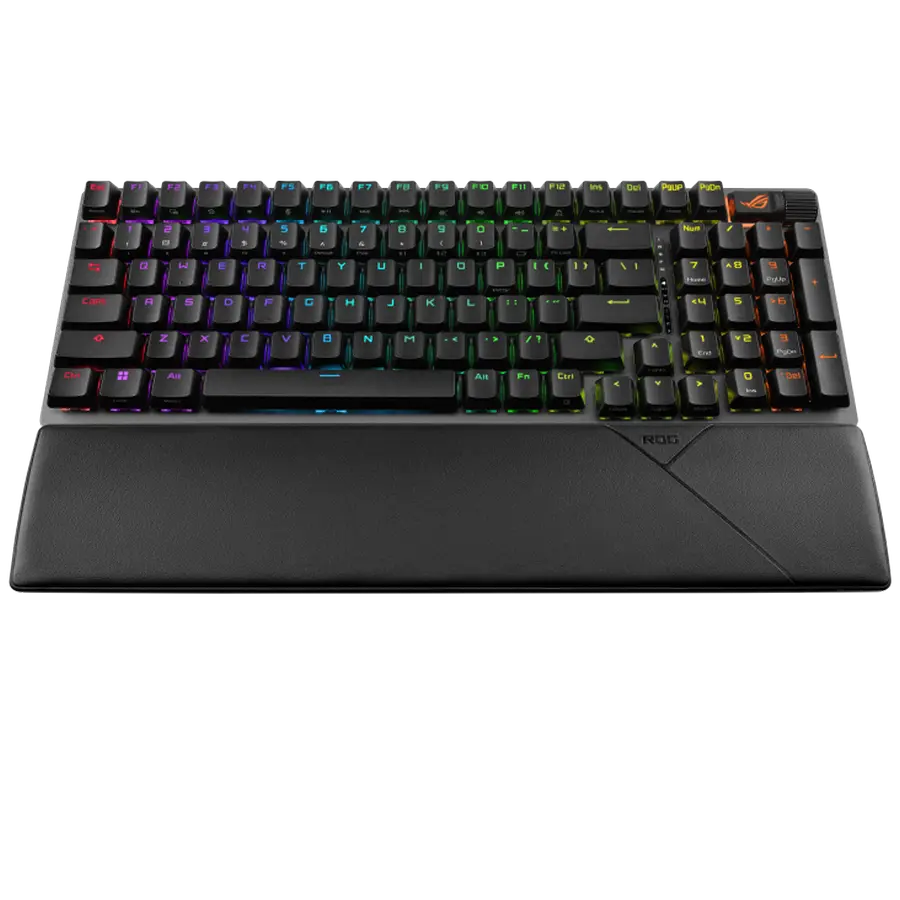 Клавиатура ASUS ROG Strix Scope II 96, Проводное / беспроводное, Чёрный