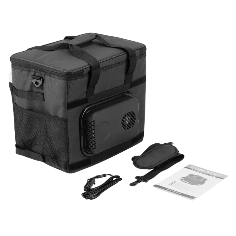 Cумка-холодильник Coolfort CF-0235, 29л, Черный | Серый