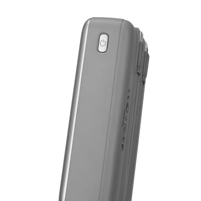 Încărcător portabil Rivacase VA2612, 20000mAh, Argintiu