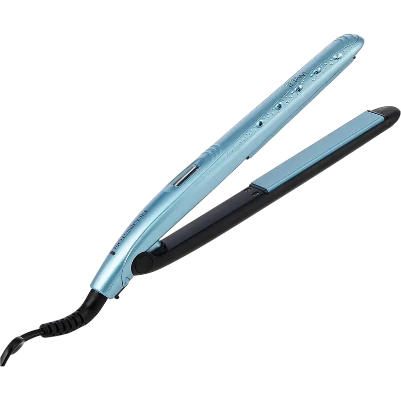 Îndreptător de păr Remington Wet 2 Straight S7300, Albastru