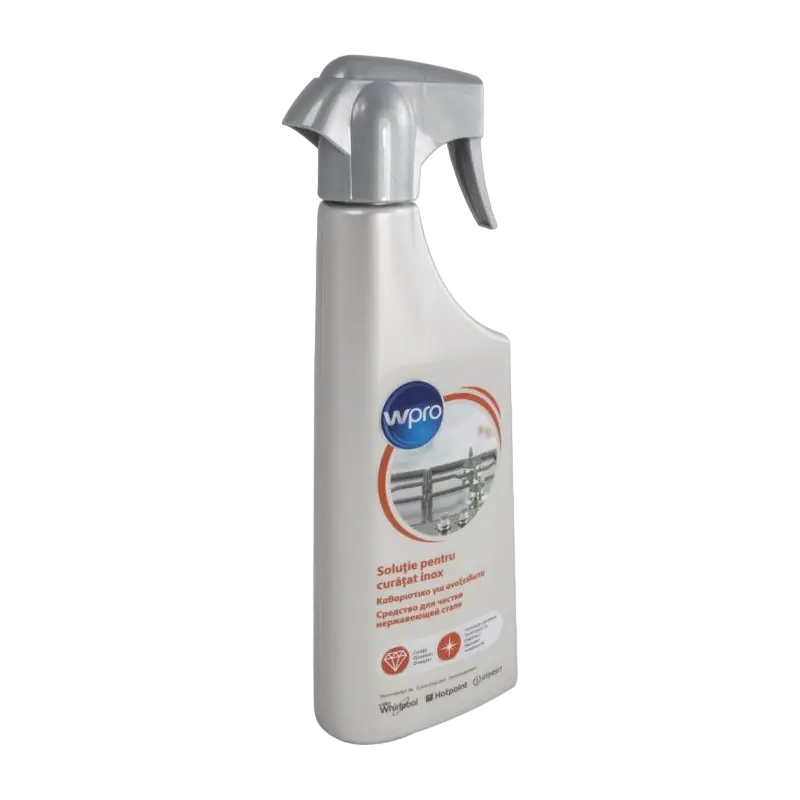 Spray pentru curățat inox Whirlpool Wpro, 500 ml