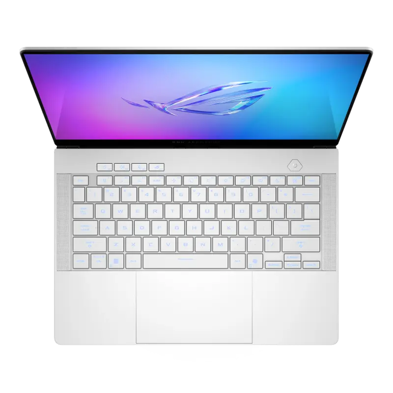 Игровой ноутбук 14" ASUS ROG Zephyrus G14 GA403WR, Platinum White, AMD Ryzen AI 9 HX 370, 32Гб/1024Гб, Без ОС