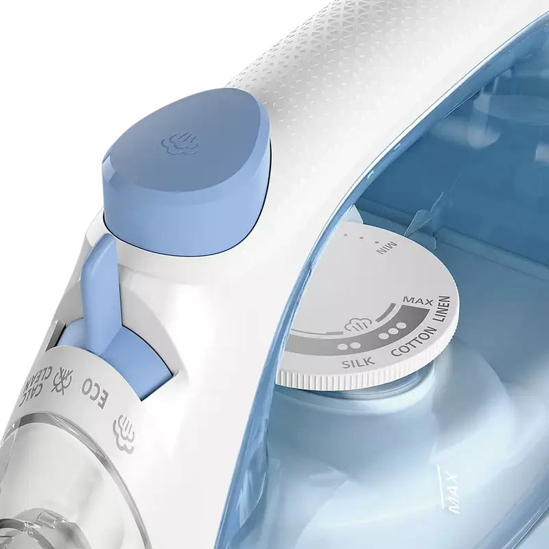 Fier de călcat Philips DST1030/20, 2000W, Alb | Albastru deschis