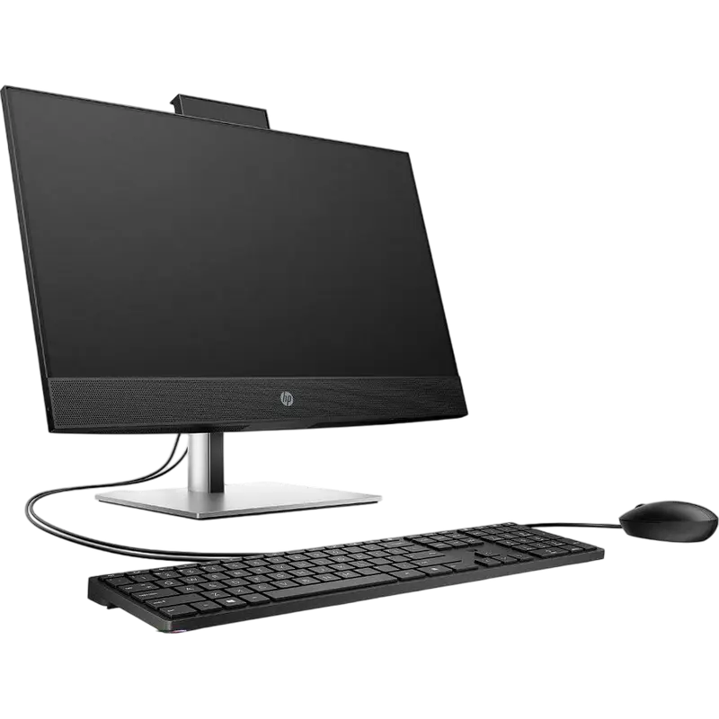 Моноблок HP ProOne 440 G9, 23,8", Intel Core i3-14100T, 8Гб/512Гб, FreeDOS, Чёрный