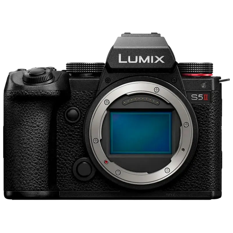 Aparat Foto Mirrorless Panasonic DC-S5M2KEE, Negru