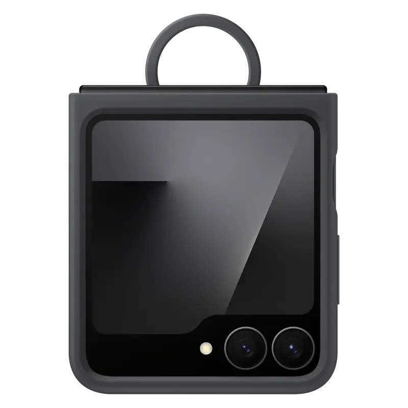 Чехол Samsung Silicone Case for Flip7 FE, Чёрный