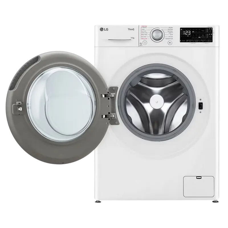 Mașină de spălat LG F4WR311S1WA, 11kg, Alb
