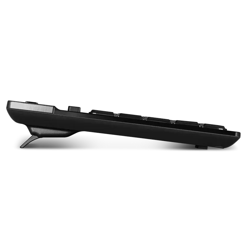 Клавиатура SVEN KB-E5500W, Беспроводное, Чёрный | Серебристый