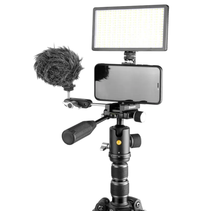 Treppied/Monopod Vanguard VEO3T 265HCBP, Cap de video/Cap sferic, Negru