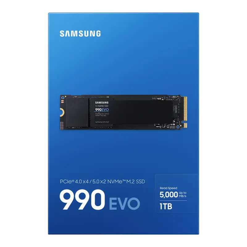 Unitate SSD Samsung 990 EVO MZ-V9E1T0BW, 1024GB