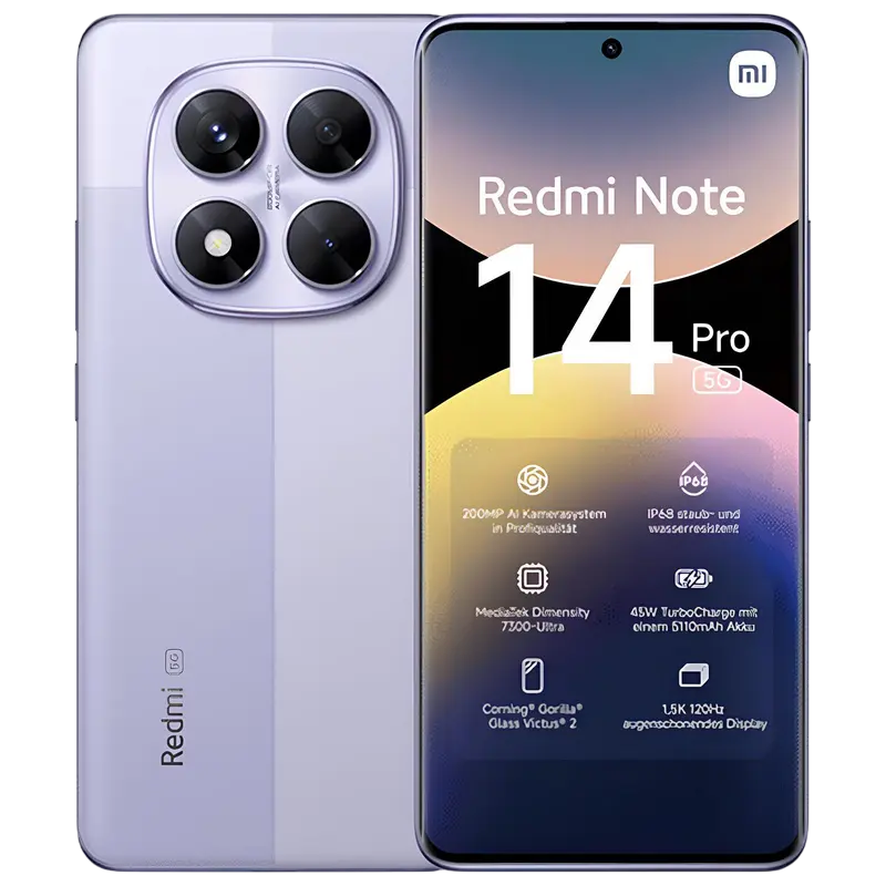 Smartphone Xiaomi Redmi Note 14 Pro..