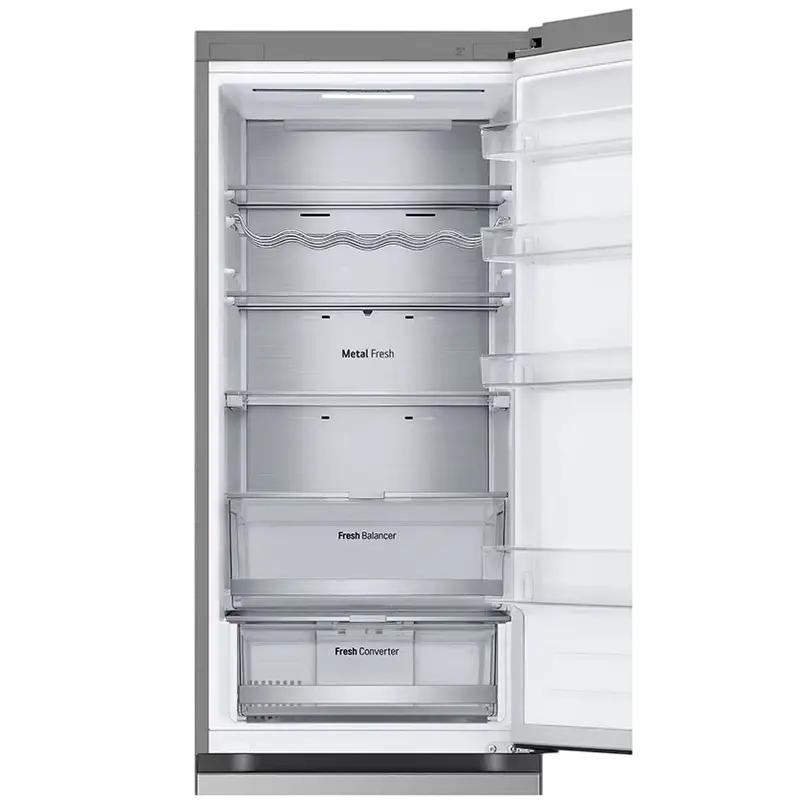 Frigider LG GBV7270DPY, Oțel inoxidabil