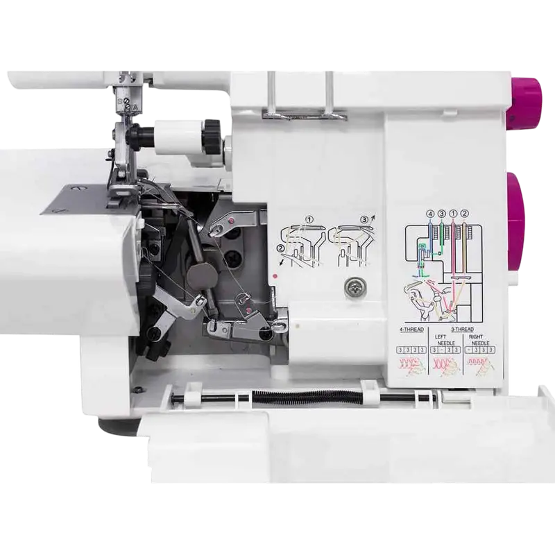 Overlock Singer T80D, Alb
