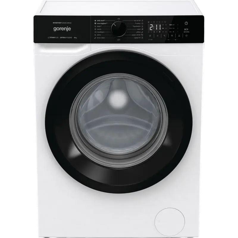 Mașină de spălat Gorenje WNHA62SASEU, 6kg, Alb