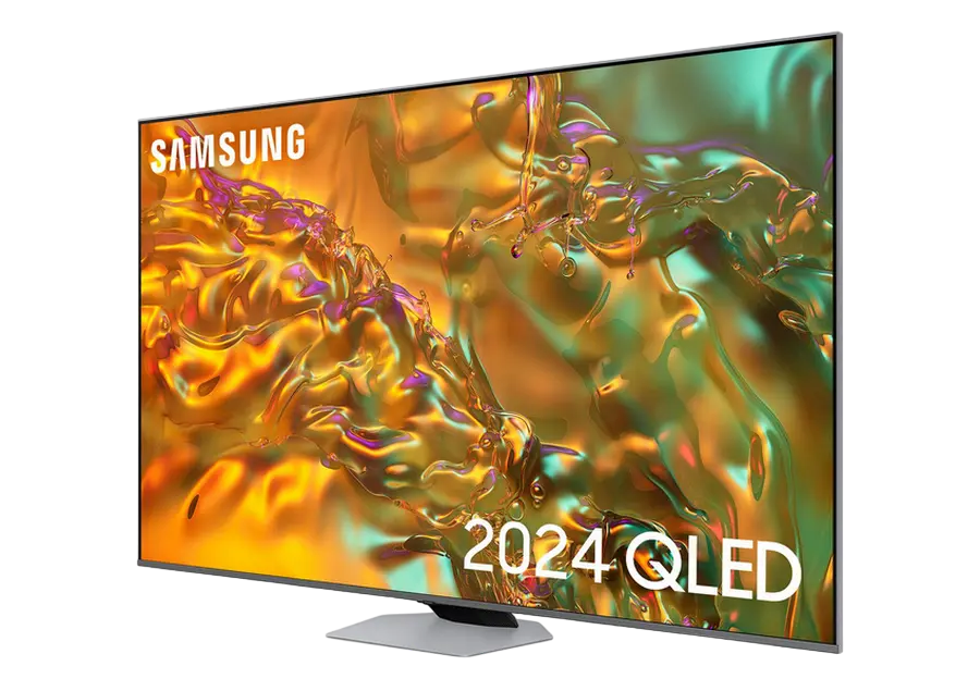 65" QLED SMART TV Samsung QE65Q80DAUXUA, 3840x2160 4K UHD, Tizen 8.0, Argintiu