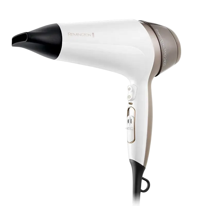 Uscător de păr Remington Thermacare Pro D5720, 2400W, Alb