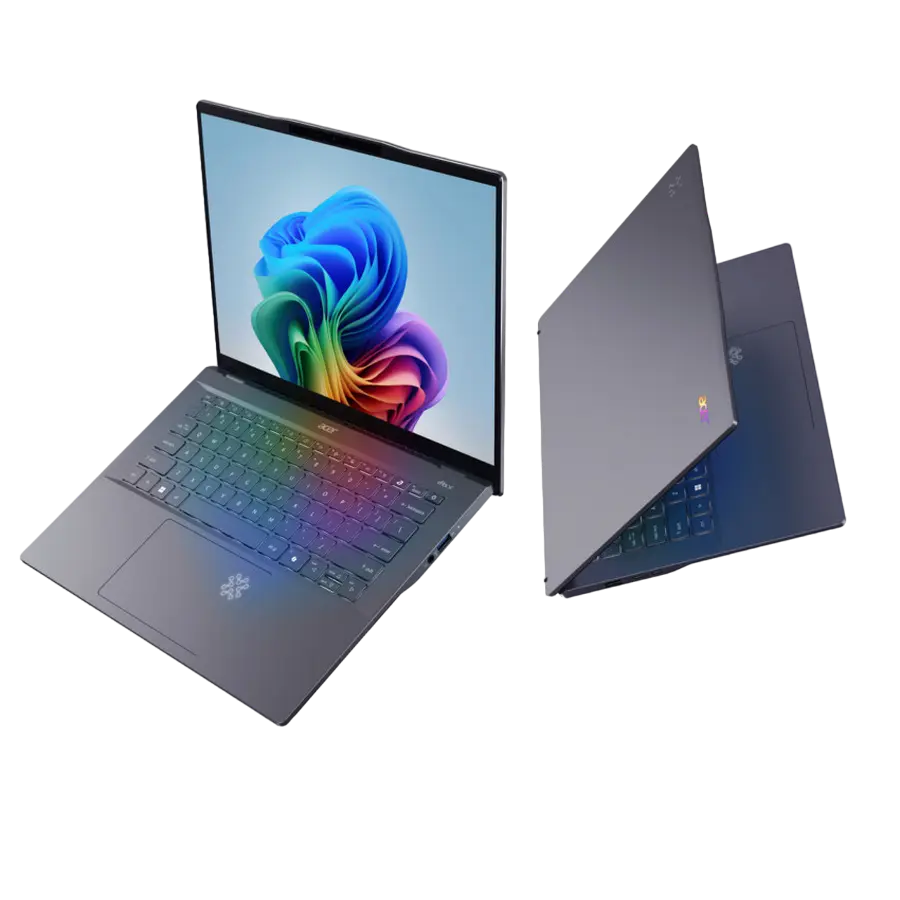 Ноутбук 14,5" Acer Swift Go 14 AI SFG14-01, Steel Grey, Qualcomm Snapdragon X Plus X1P-42-100, 16Гб/1024Гб, Windows 11 Home