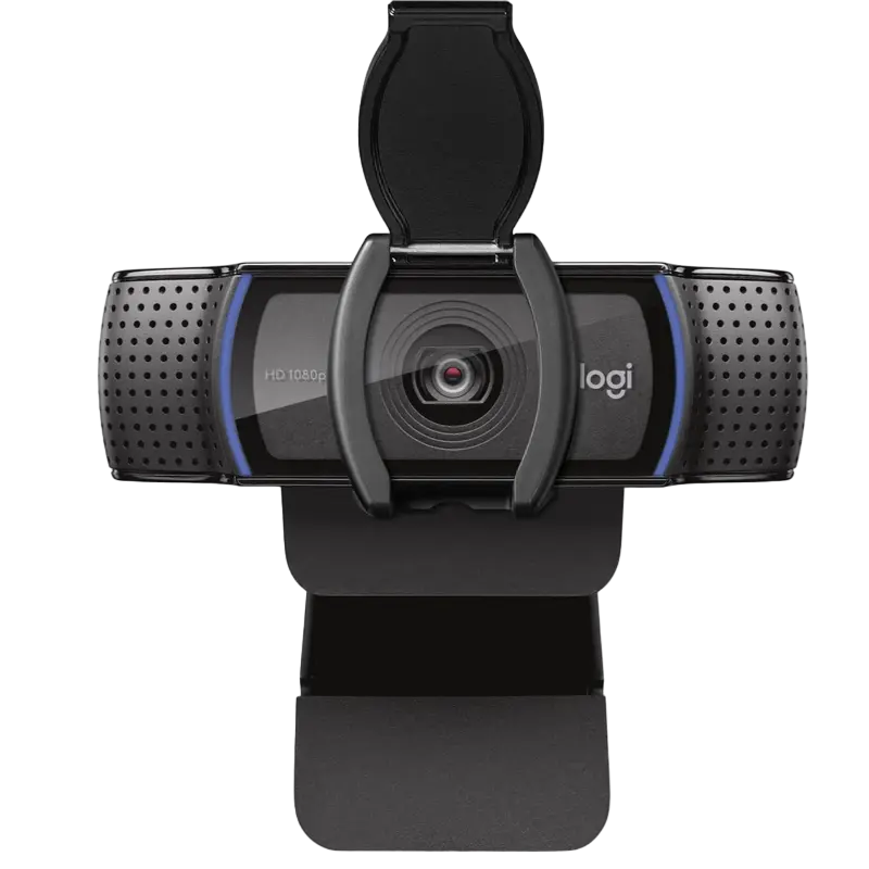 Cameră Web Logitech C920e, Full-HD 1080P, Negru