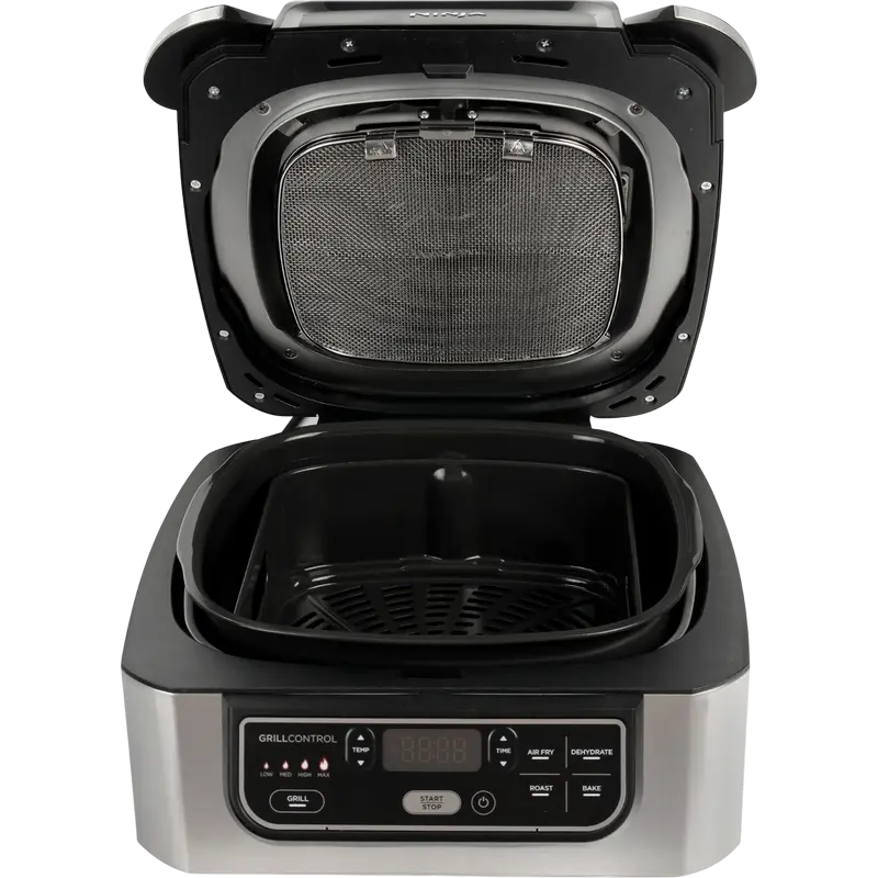Grătar electric Ninja Sizzle AG301EU, 1760W, Negru | Argintiu