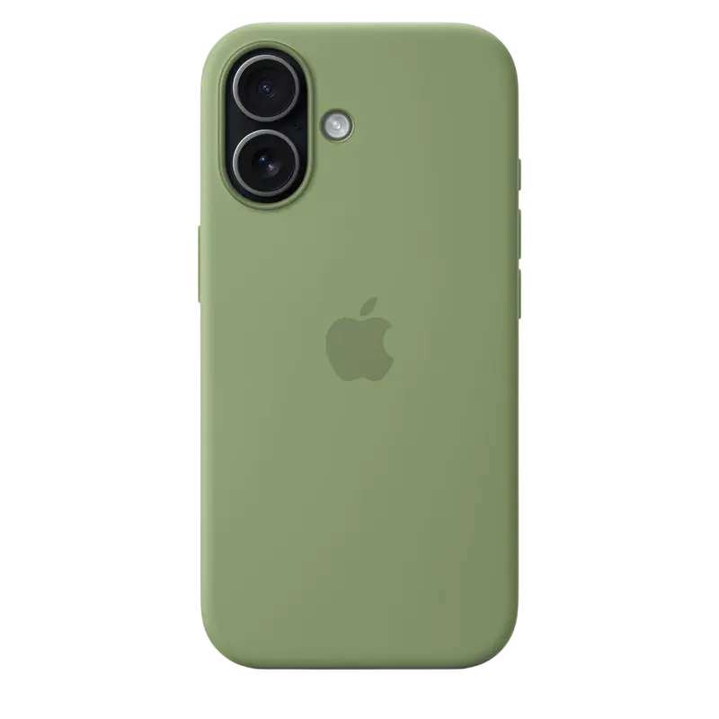Husă Apple iPhone 17 Silicone Case with MagSafe, Light Moss