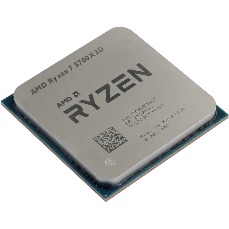 Procesor AMD Ryzen 7 5700X3D, Fără grafică integrată,  | Tray