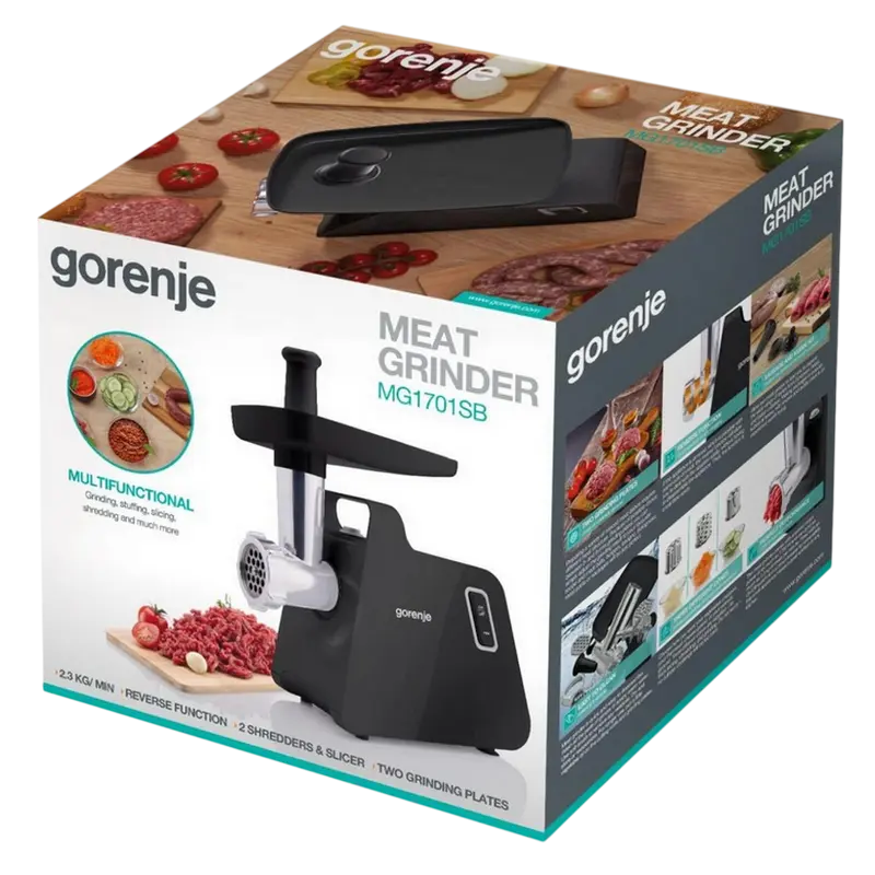 Răzătoare Gorenje MG1701SB, Negru