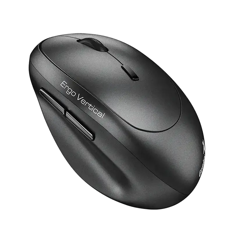 Mouse Wireless Genius Ergo 8350S, Gri inchis