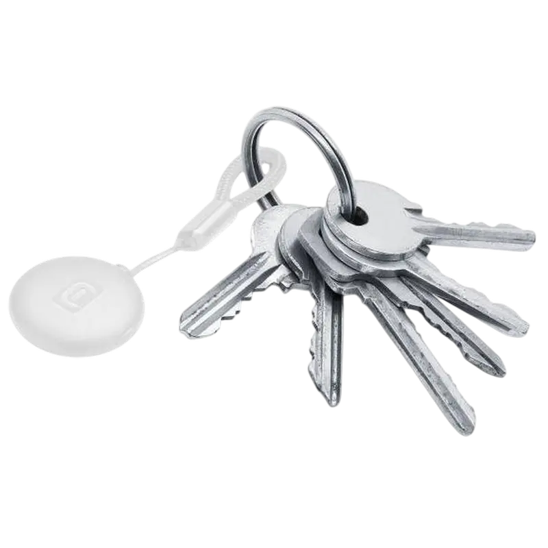 Tracker inteligent Cellularline Tracy Tag, Alb