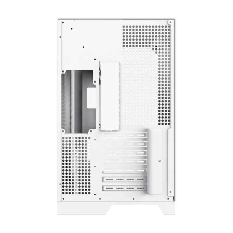Carcasă PC Gamemax Infinity Plus, Midi-Tower, Fără PSU, Alb