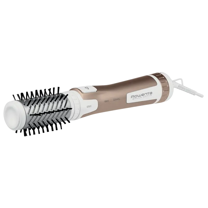 Uscător de păr-perie Rowenta CF9520F0, 1000W, Aur | Alb