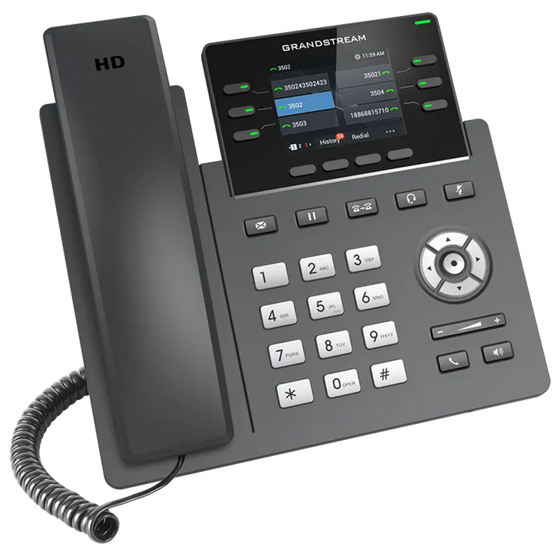 IP Телефон Grandstream GRP2613, Чёрный
