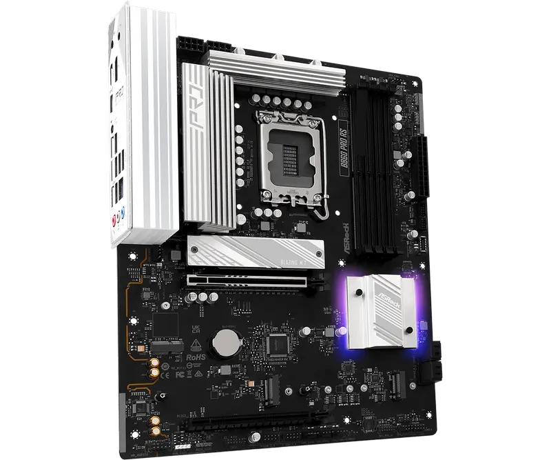 Placa de bază ASRock B860 Pro RS, LGA1851, Intel B860, ATX