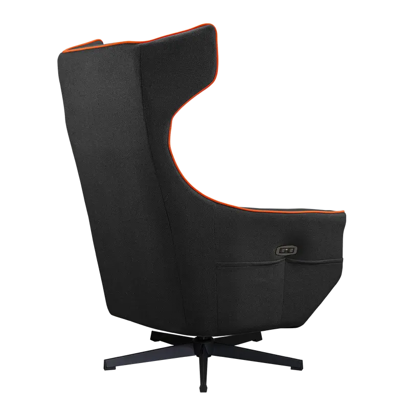 Scaun Gaming Cougar Magus, Imitație de in, Negru | Portocaliu