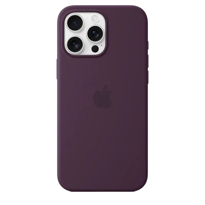 Husă Apple iPhone 16 Pro Max Silicone Case with MagSafe, Prună