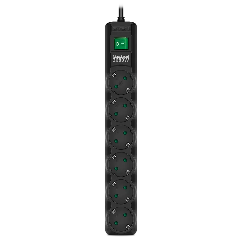Cumpara  Filtre electrice - Сетевой фильтр SVEN SF-06E-16, 6 Розеток, 1,8..