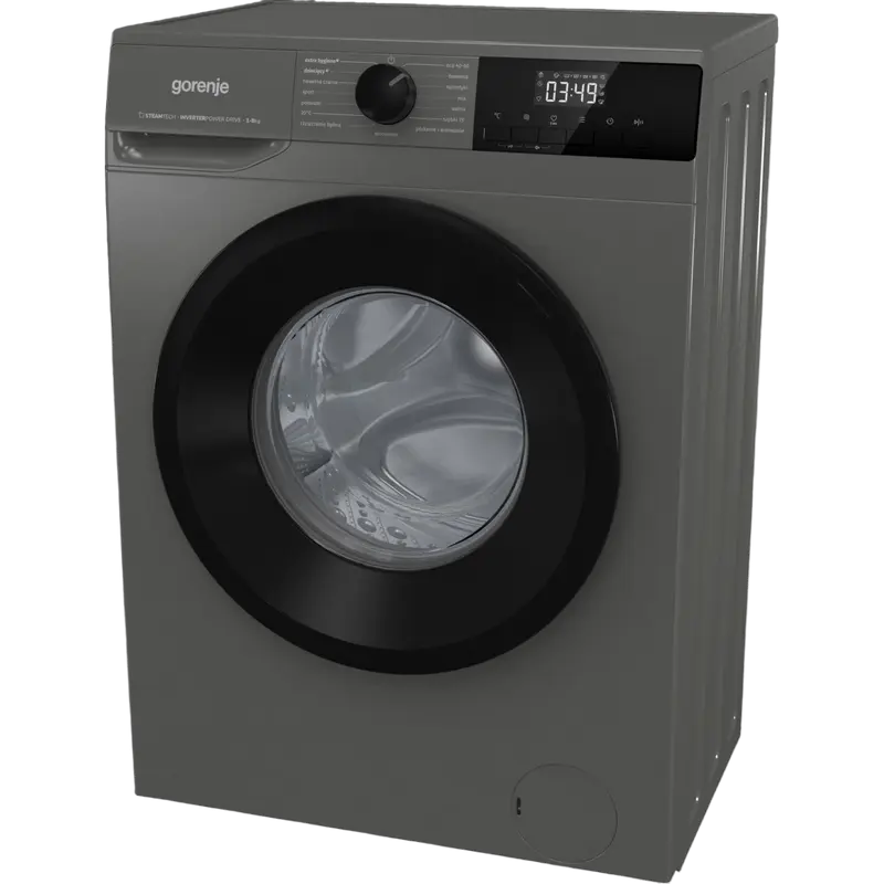 Mașină de spălat Gorenje W1NHPI84AST, 8kg, Gri