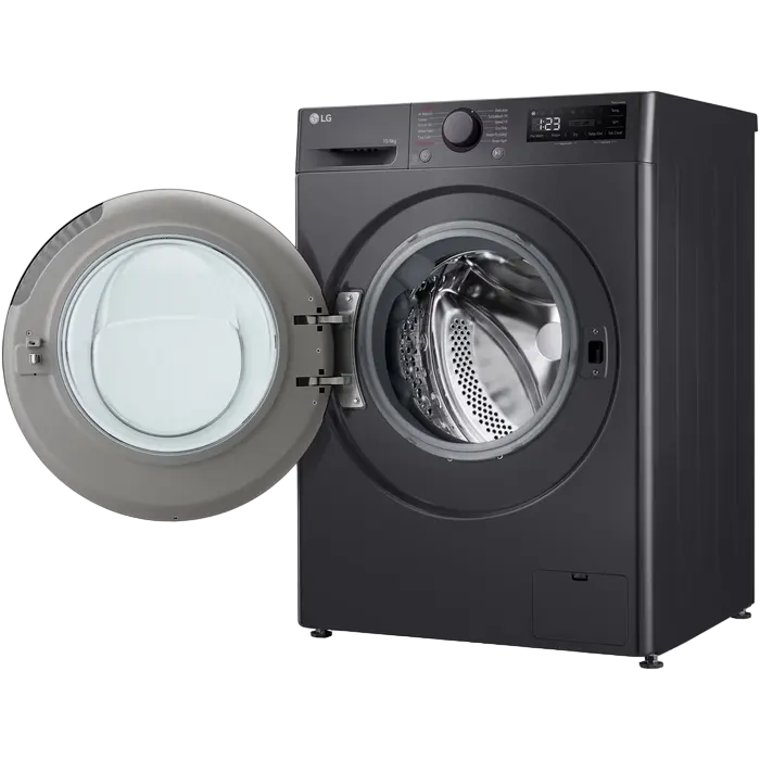 Mașină de spălat și uscat LG F4DR510S2M, 10kg, Gri