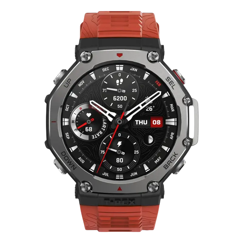 Умные часы Amazfit T-Rex 3, 48мм, Lava