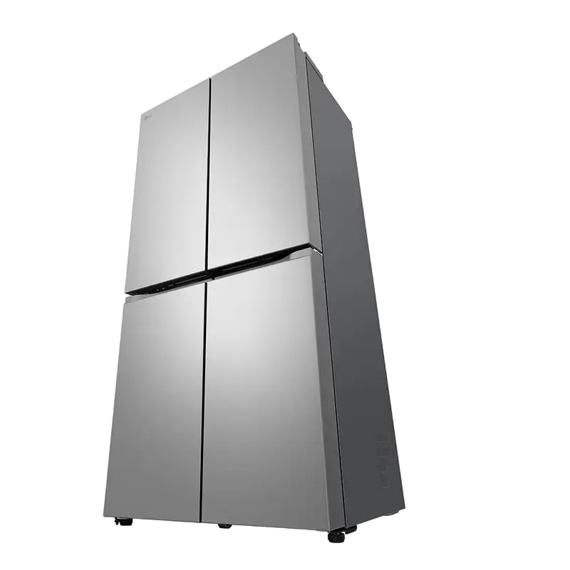 Холодильник LG GMB860PYDE, DoorCooling+, Серебристый