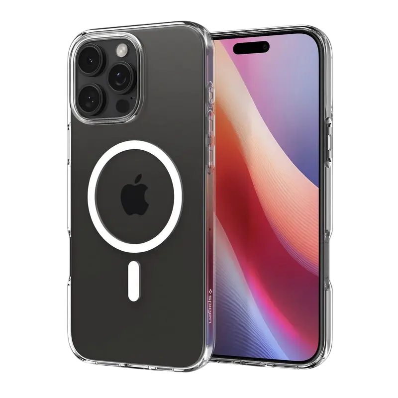 Husa Spigen iPhone 16 Pro Liquid Crystal Mag, Transparentă