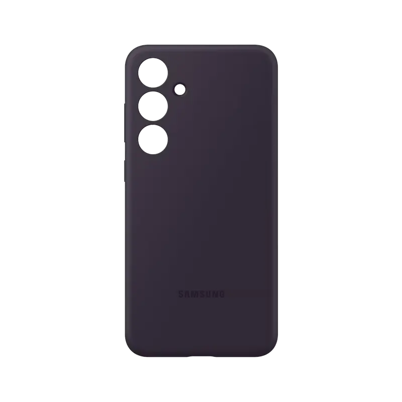 Carcasa Samsung Silicone Cover Galaxy S24+, Violet închis