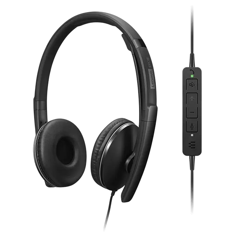 Căști Lenovo ANC Headset Gen 2 Teams, Negru
