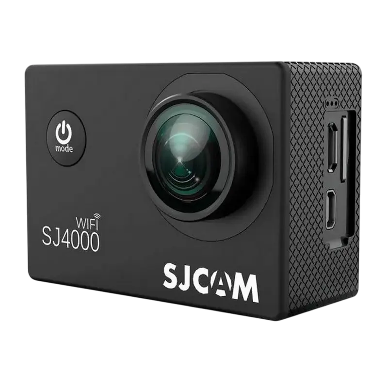 Cameră de acțiune SJCAM SJ4000 WiFi, Negru