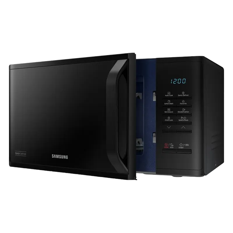 Cuptor cu microunde Samsung MS23K3513AK/OL, Negru