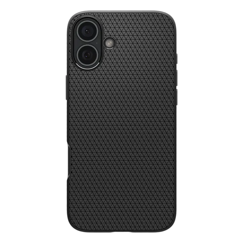 Husa Spigen iPhone 16 Liquid Air, Negru mat