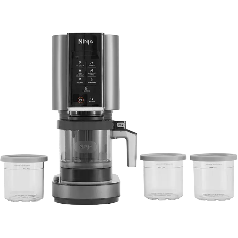 Aparat de inghetata Ninja NC300EU, Negru | Gri
