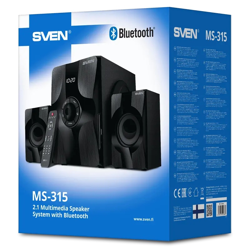 Sistem audio 2.1 CH SVEN MS-315, Negru