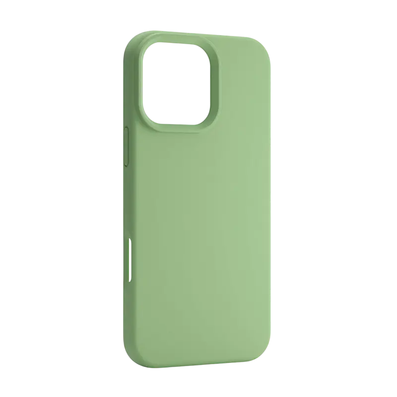 Чехол Etteri Silicone Mag для Apple iPhone 16 Pro Max, Светло-зеленый