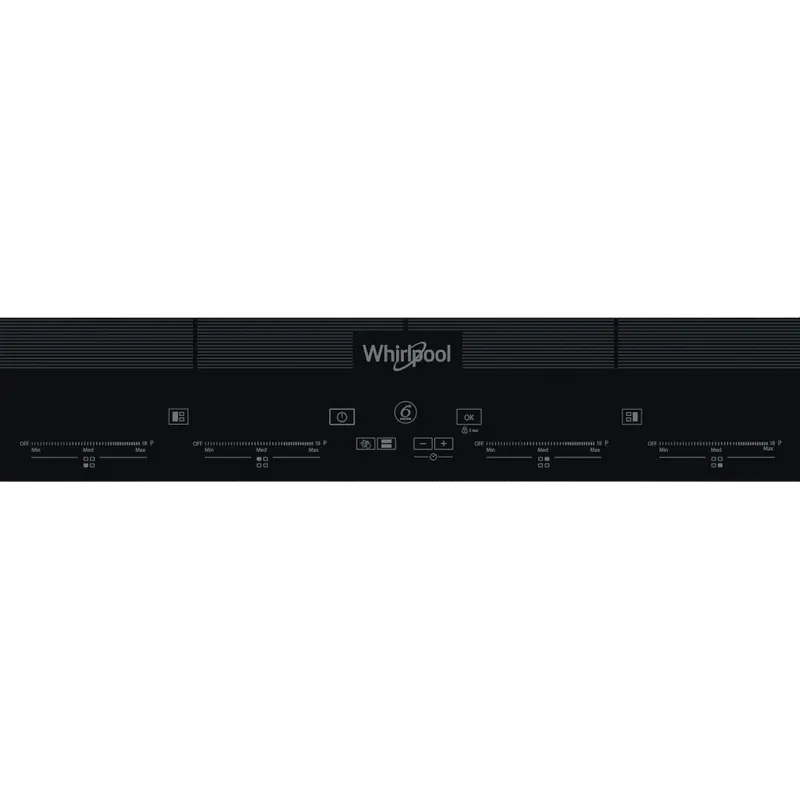 Индукционная варочная панель Whirlpool SMO 658C/BT/IXL, Чёрный