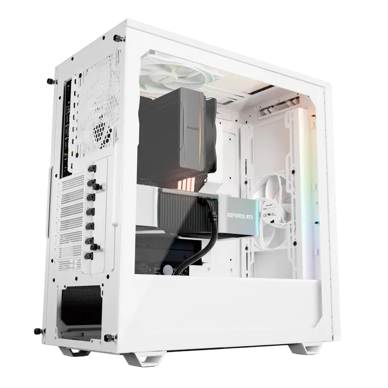 Carcasă PC be quiet! Pure Base 501 DX, Midi-Tower, Fără PSU, Alb